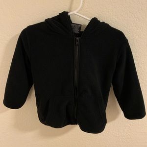 Little Bipsy stretch double lined fleece zip up